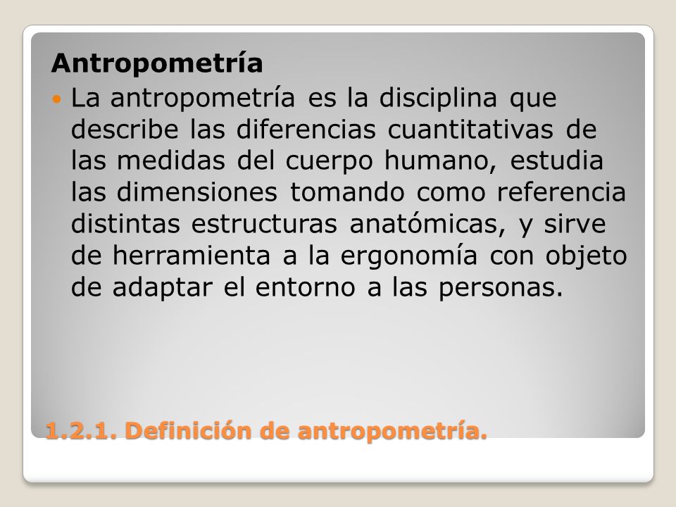 Para que me sirven las medidas antropometricas
